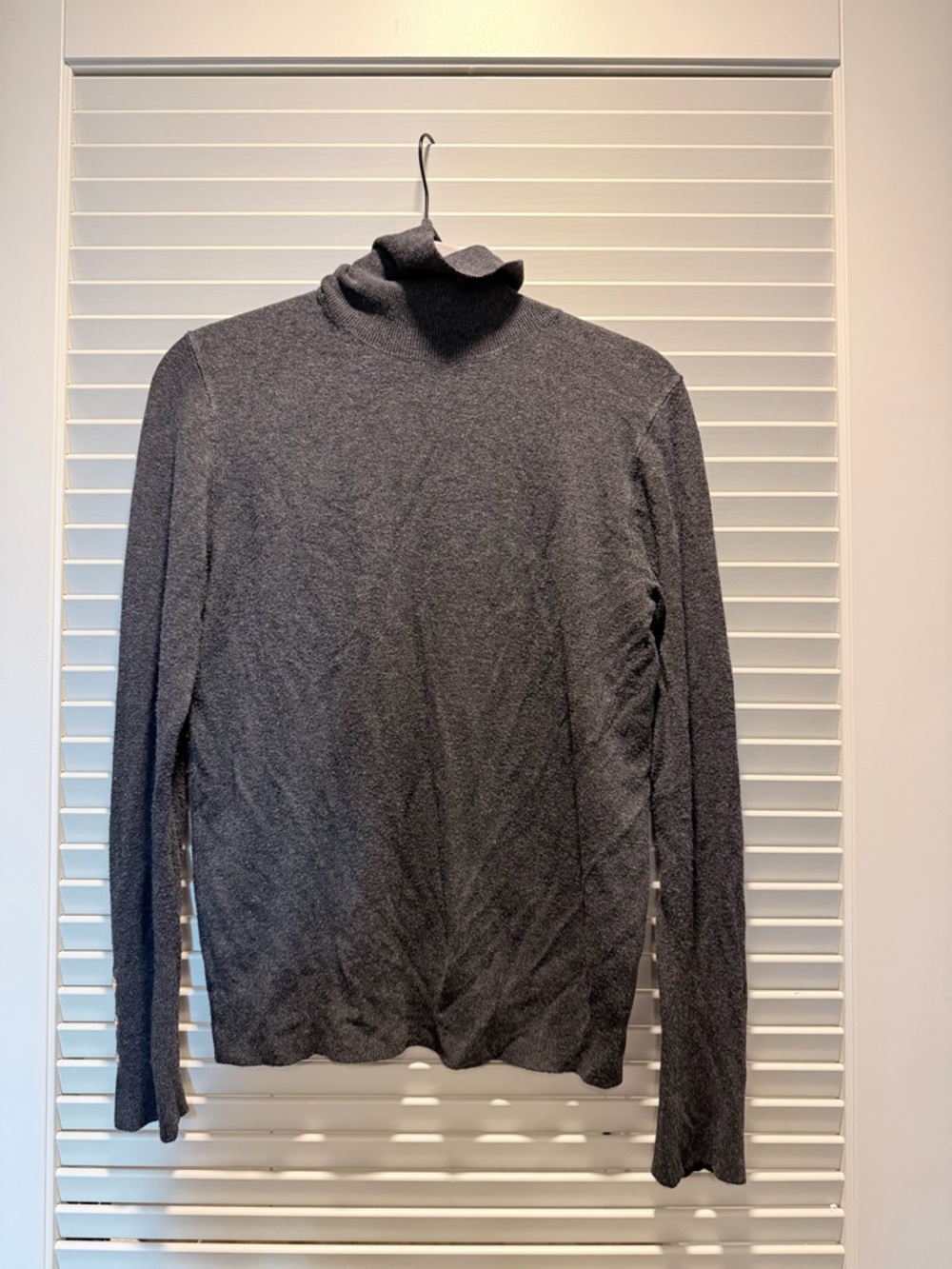 Zara Dark Gray Turtleneck Sweater